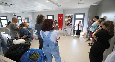 Efes Tarlası Yaşam Köyü'nde eğitimler sürüyor