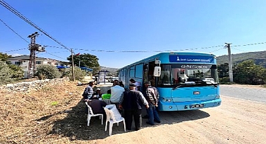 Giyim Otobüsü İzmir Yollarında