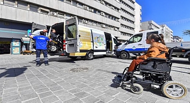 Büyükşehir'den ‘engelsiz yaşam’ için yol yardım desteği