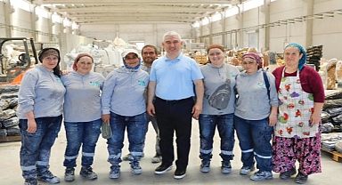 Başkan Çelik, Bergama Organize Sanayi Bölgesinde
