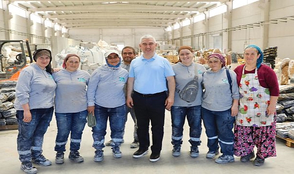 Başkan Çelik, Bergama Organize Sanayi Bölgesinde