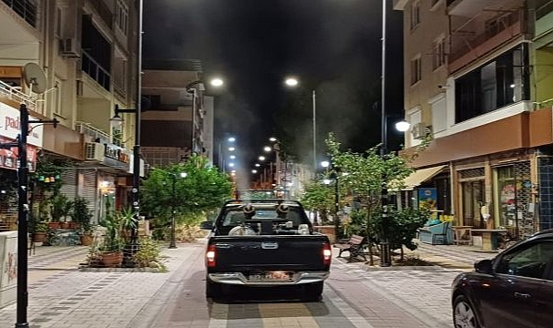 Kemalpaşa'da ilaçlama seferberliği sürüyor