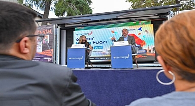 Emin Çapa ve Sema Soykan İZKİTAP’ta okuyucularla buluştu