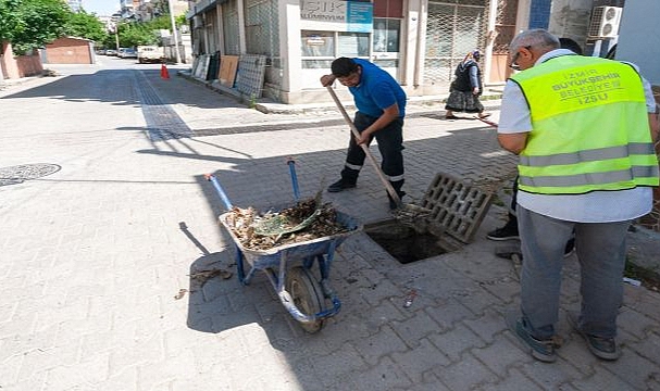 İZSU’dan kış öncesi temizlik ve altyapı hamlesi