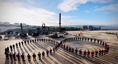 İzmir İtfaiyesi’nden 10 Kasım’da anlamlı tören