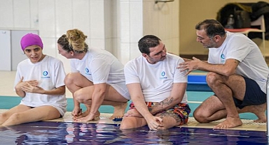 Suyun iyileştirici gücüyle engeller aşılıyor