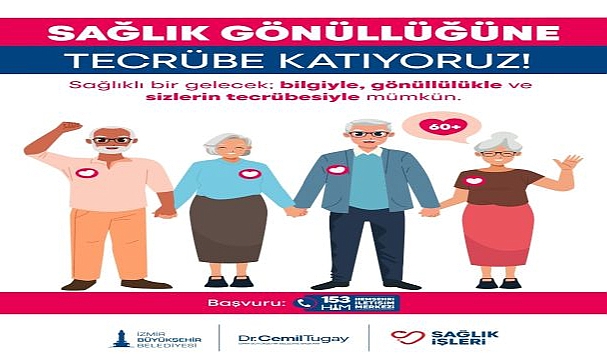 60+ Deneyim sağlık için gönüllü oluyor