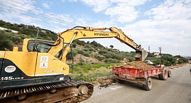 Efes Selçuk’ta yollar yenileniyor: 40 yıldır beklenen yolda çalışmalar başladı
