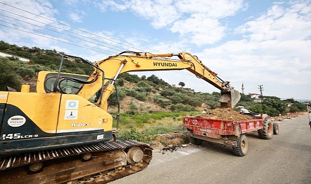Efes Selçuk’ta yollar yenileniyor: 40 yıldır beklenen yolda çalışmalar başladı